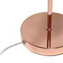 5_All The Rages Lalia 22 1/4" High Modern Rose Gold Scroll Table Lamp more views