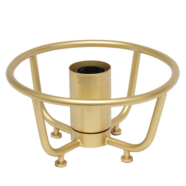 Image 4 All the Rages Lalia Home 10" Gold Globe Glass Accent Table Lamp more views