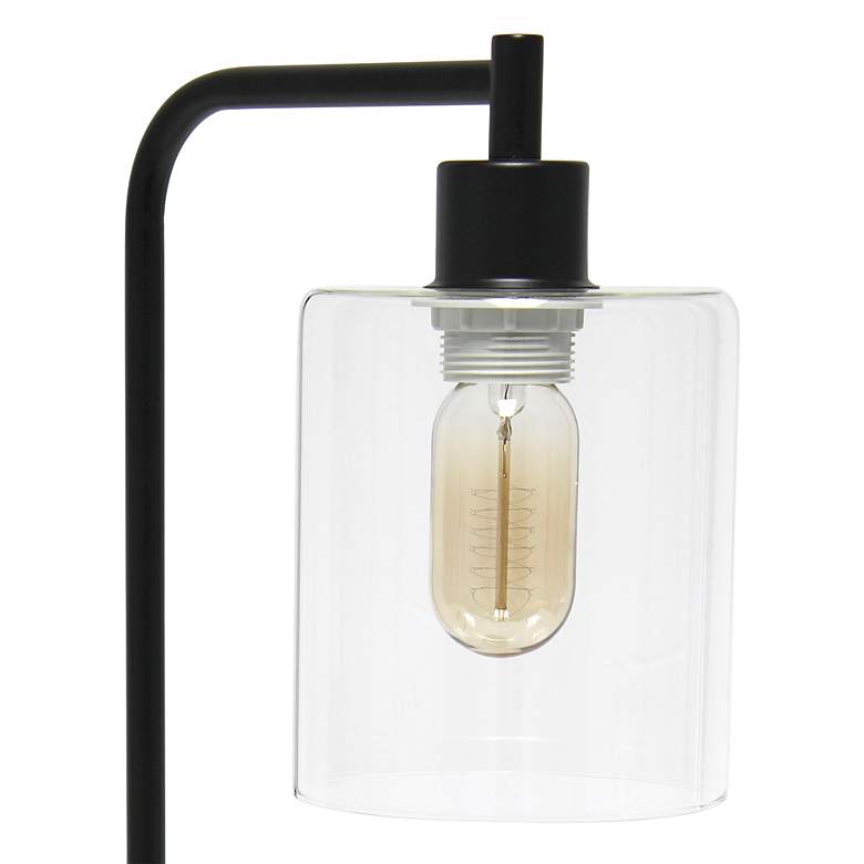 Image 3 All the Rages Lalia Home 18 3/4" Black Iron Dual USB Desk Lamp more views