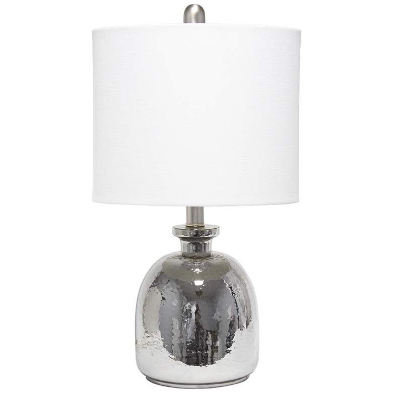 Image 2 All The Rages Lalia Home 20" Metallic Gray Modern Accent Lamp