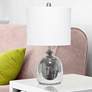 1_All The Rages Lalia Home 20" Metallic Gray Modern Accent Lamp