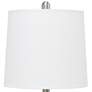 4_All the Rages Lalia Home 23 1/4" Rose Quartz Rippled Glass Table Lamp more views