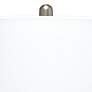 3_All the Rages Lalia Home 26 1/4" White Ceramic Droplet Table Lamp more views