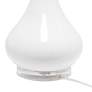 6_All the Rages Lalia Home 26 1/4" White Ceramic Droplet Table Lamp more views