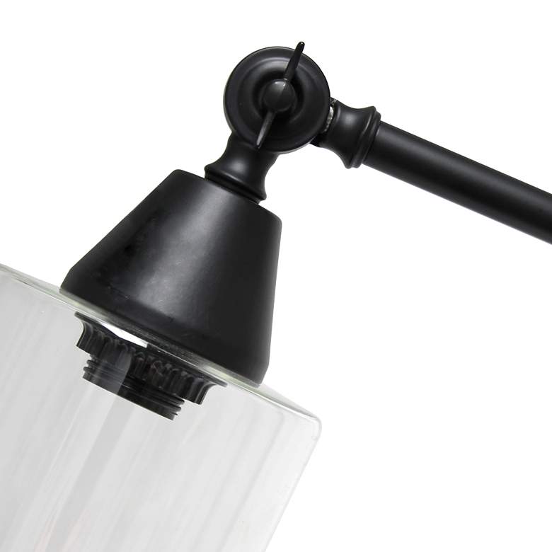 Image 3 All the Rages Lalia Home Black Vertically Adjustable Desk Lamp more views