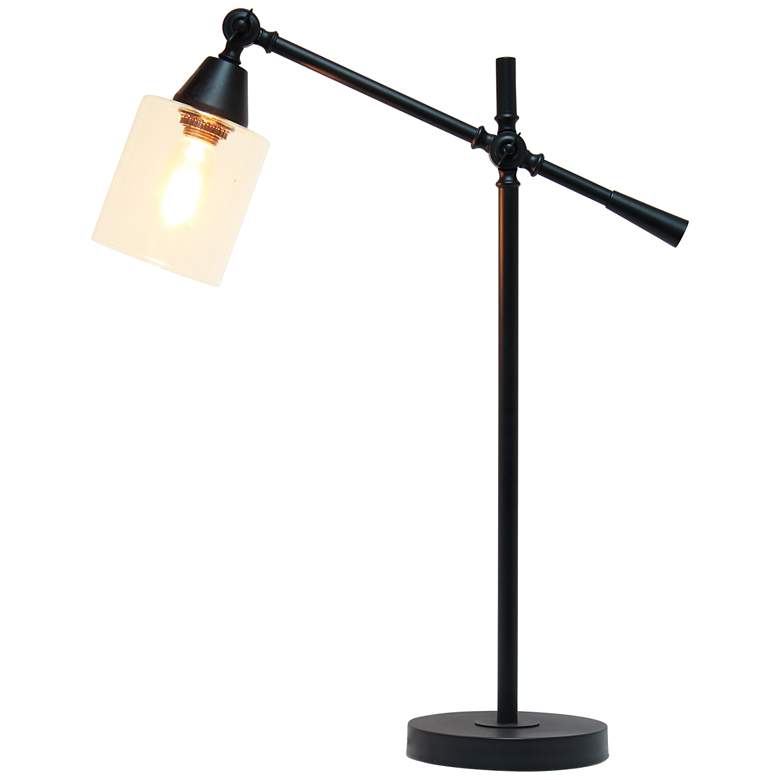 Image 7 All the Rages Lalia Home Black Vertically Adjustable Desk Lamp more views