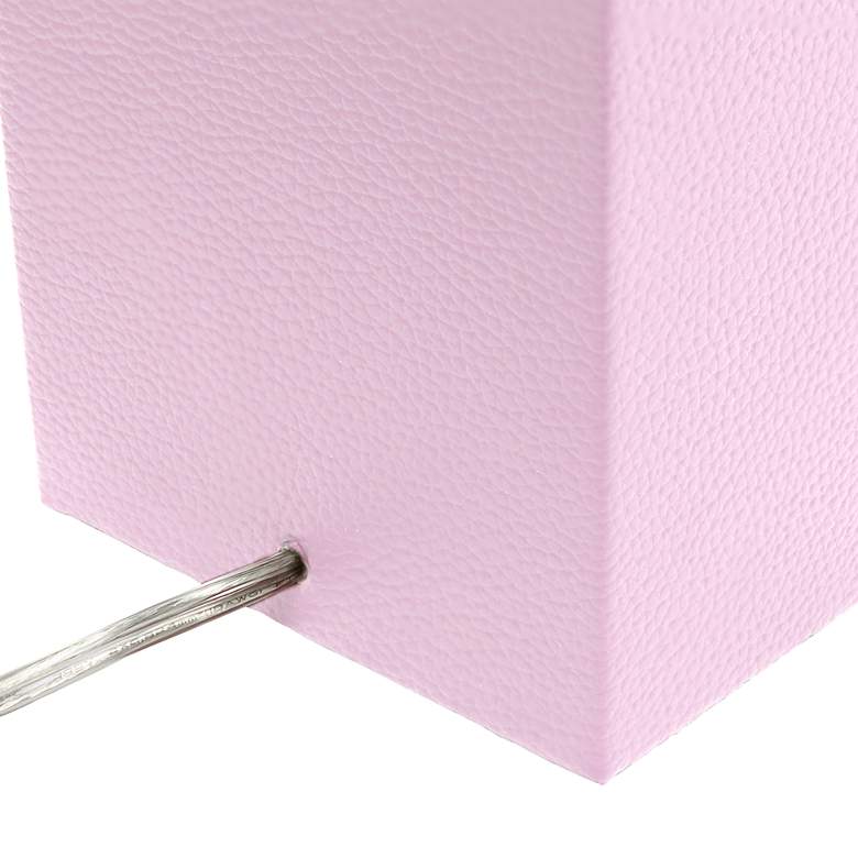 Image 6 All the Rages Lalia Home Lexington 21" Blush Pink USB Table Lamp more views