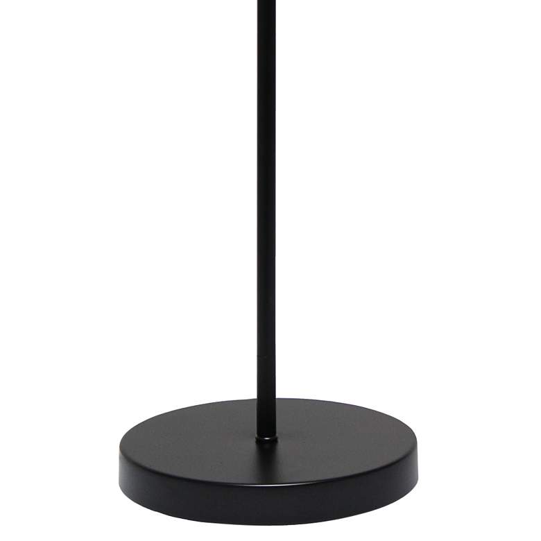 Image 4 All the Rages Lalia Home Oslo 24" Matte Black and Brass Modern Lamp more views