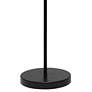 All the Rages Lalia Home Oslo 24" Matte Black and Brass Modern Lamp