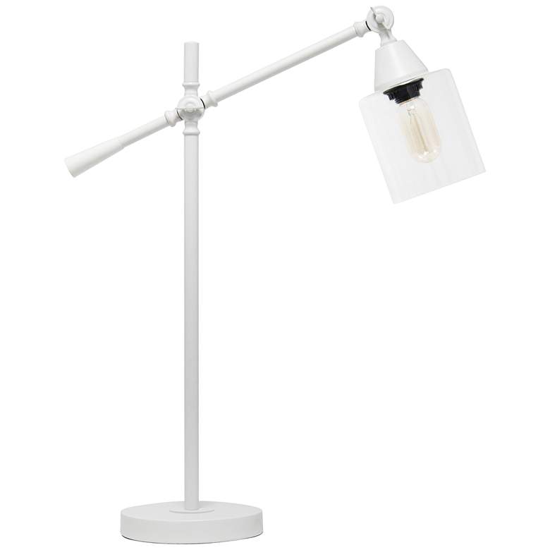 Image 2 All The Rages Lalia Home White Vertically Adjustable Desk Lamp