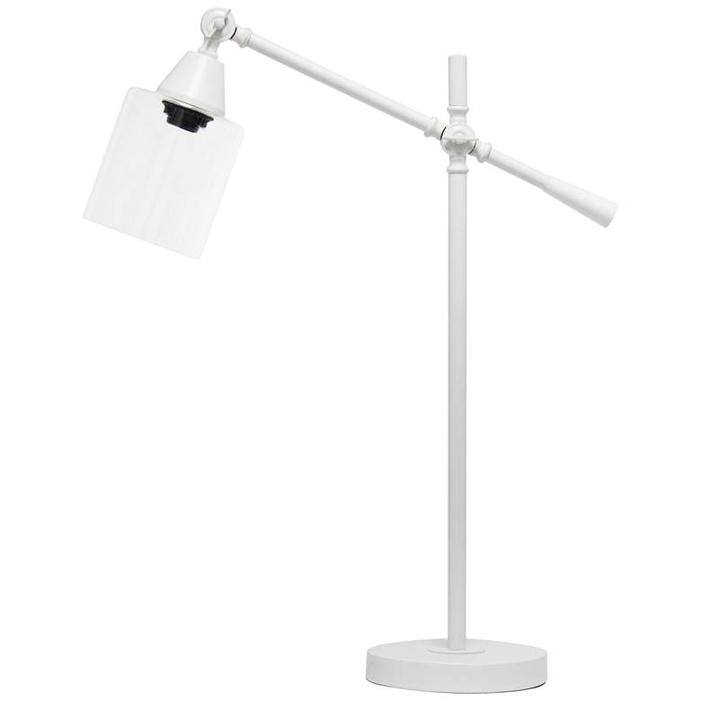 Image 7 All The Rages Lalia Home White Vertically Adjustable Desk Lamp more views
