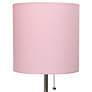 3_All the Rages LimeLights 19 1/2" Pink Shade Stick Table Lamp with USB more views