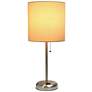4_All The Rages LimeLights 19 1/2" Tan Shade Accent Stick Table Lamp more views