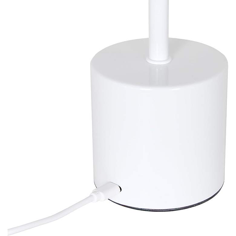 Image 4 All The Rages Mushroom 12 3/4" Rechargeable LED Cordless Touch Lamp more views