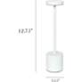 5_All The Rages Mushroom 12 3/4" Rechargeable LED Cordless Touch Lamp more views