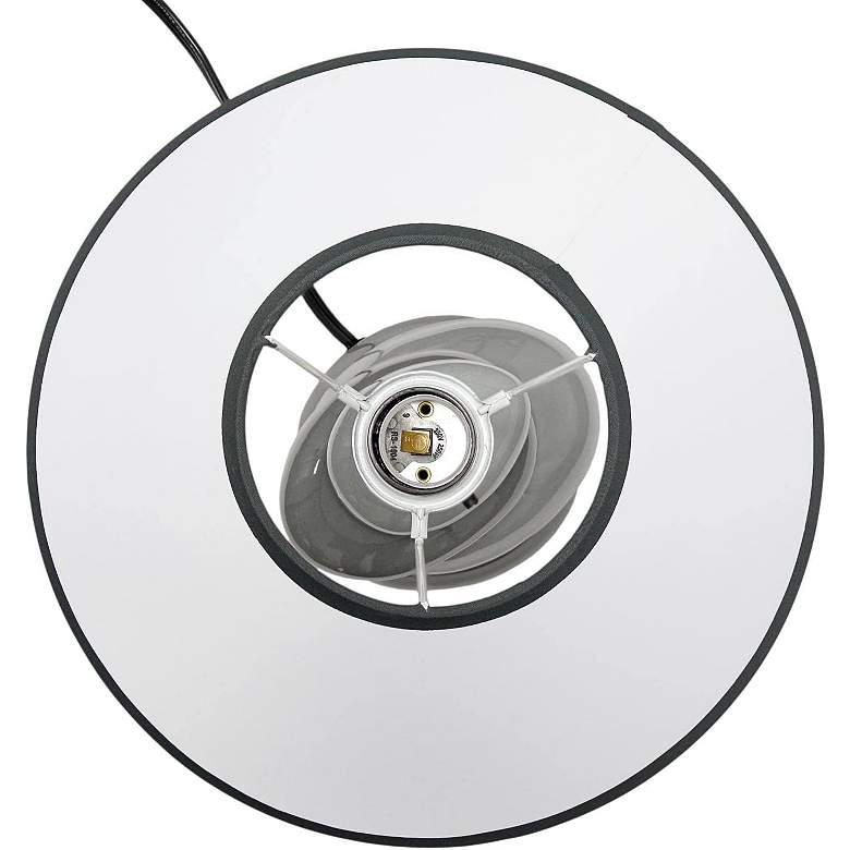 Image 6 All The Rages Priva 14 3/4" High Gray Ceramic Stacking Stones Lamp more views