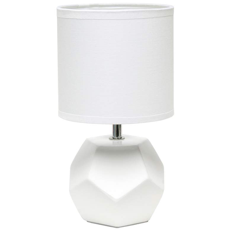 Image 1 All The Rages Round Prism 10 1/4" High LED Accent Table Lamp