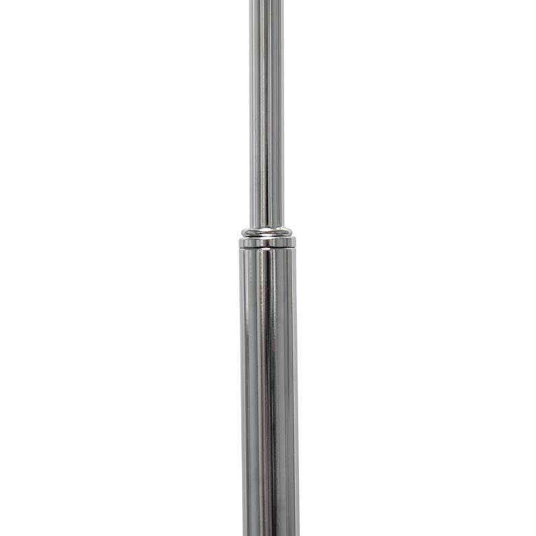 Image 6 All The Rages Saranap 66" Nickel and Chrome Modern Arc Floor Lamp more views