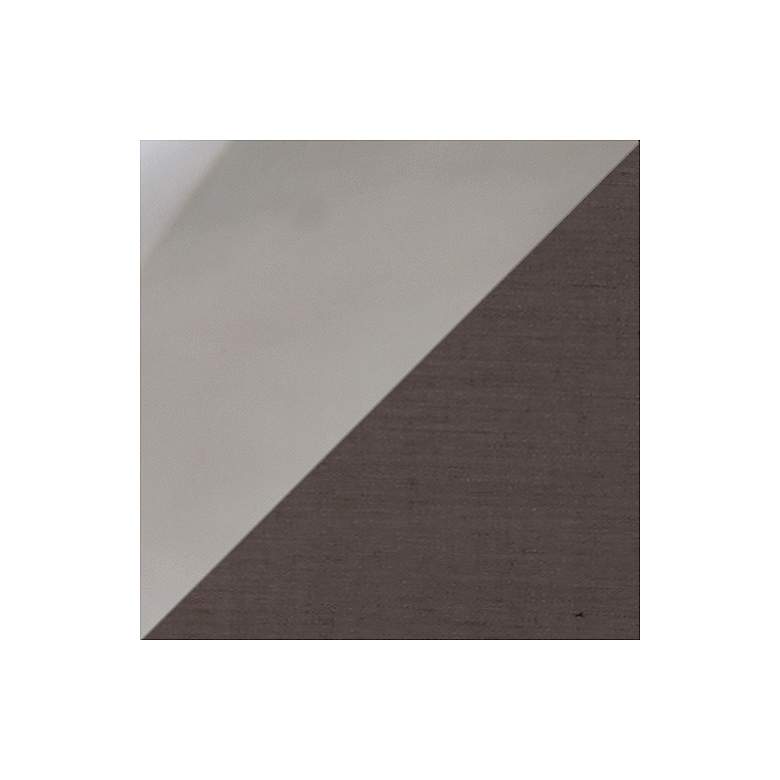 Image 6 All The Rages Simple Designs 13 1/2" Smoke Gray Glass Accent Lamp more views