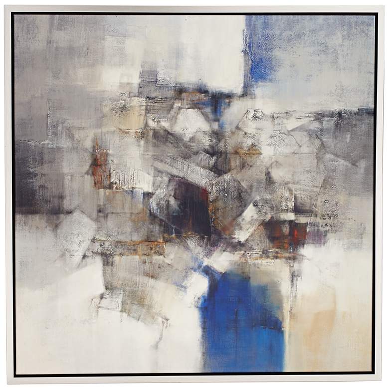 Image 3 All Wrapped Up Giclee 43" Square Framed Wall Art