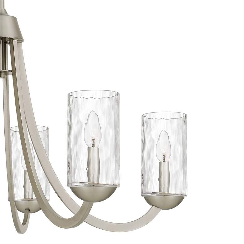 Image 5 Allard 6-Light Brushed Nickel Chandelier more views
