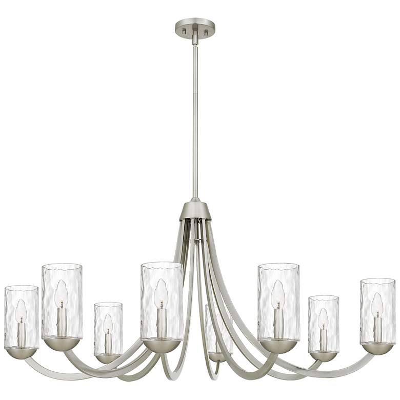 Image 1 Allard 8-Light Brushed Nickel Chandelier