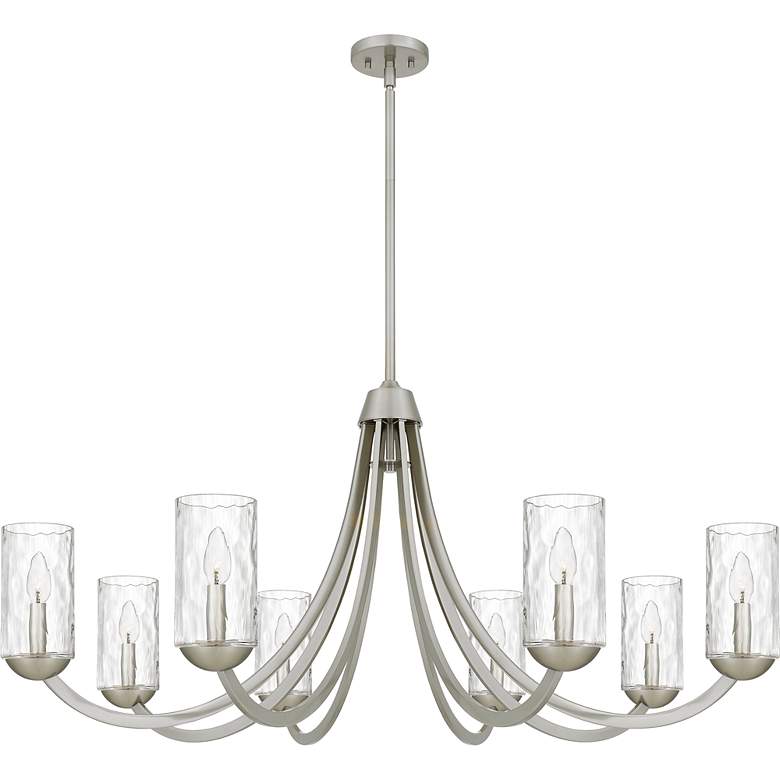 Image 3 Allard 8-Light Brushed Nickel Chandelier more views