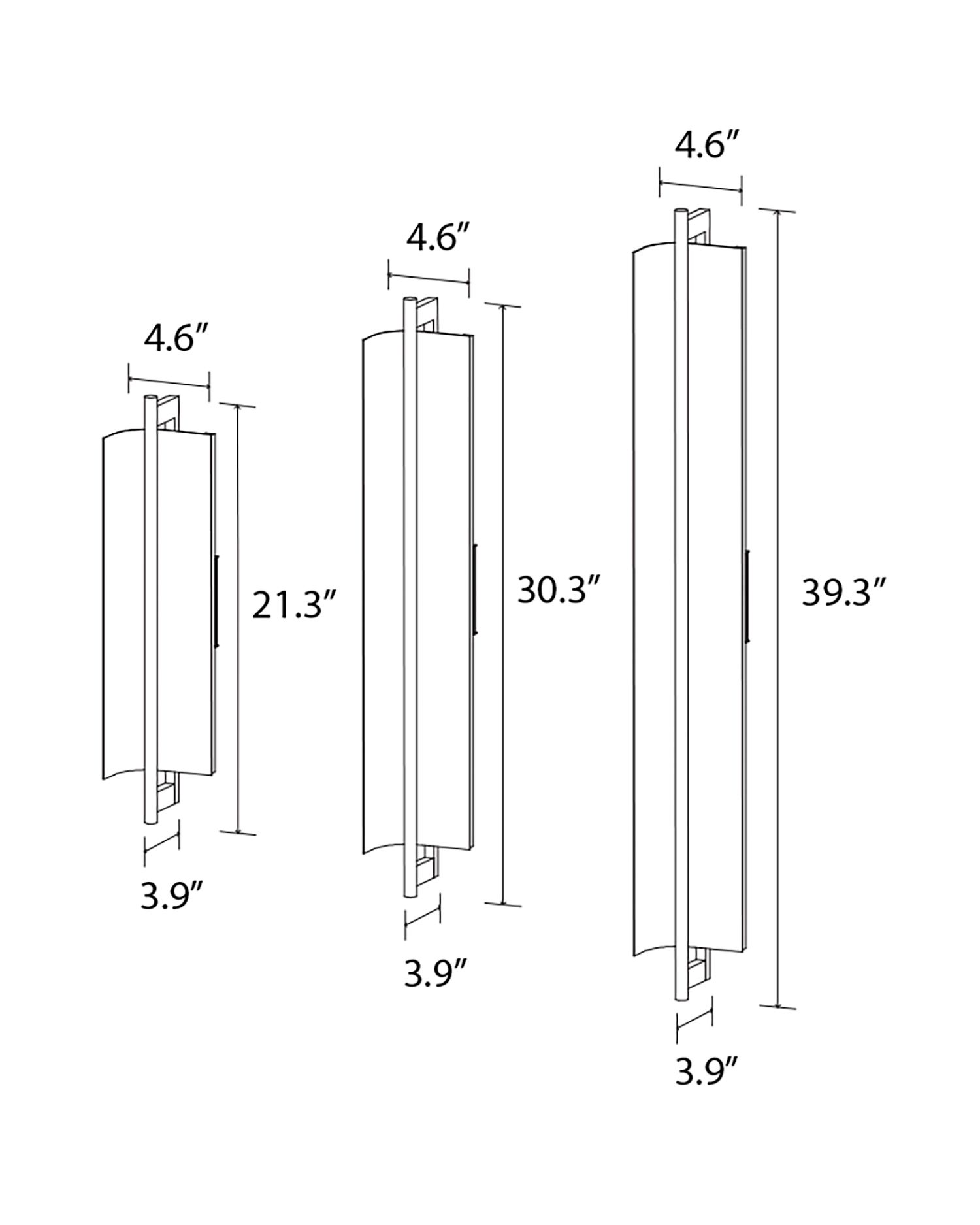 Image 5 Allavo 22"H Aluminum And Walnut 3000K  120V Sconce w/ Black Shade more views