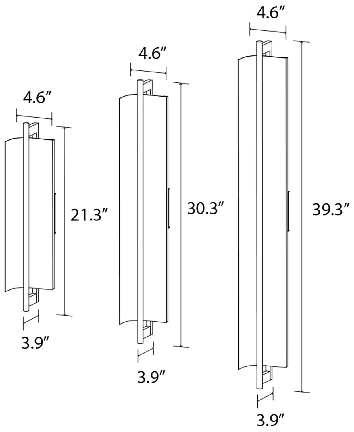 Image 4 Allavo 31"H Aluminum And Walnut 3000K  120V Sconce w/ White Shade more views