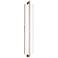Allavo 40"H Aluminum And Walnut 3000K  120V Sconce w/ Black Shade