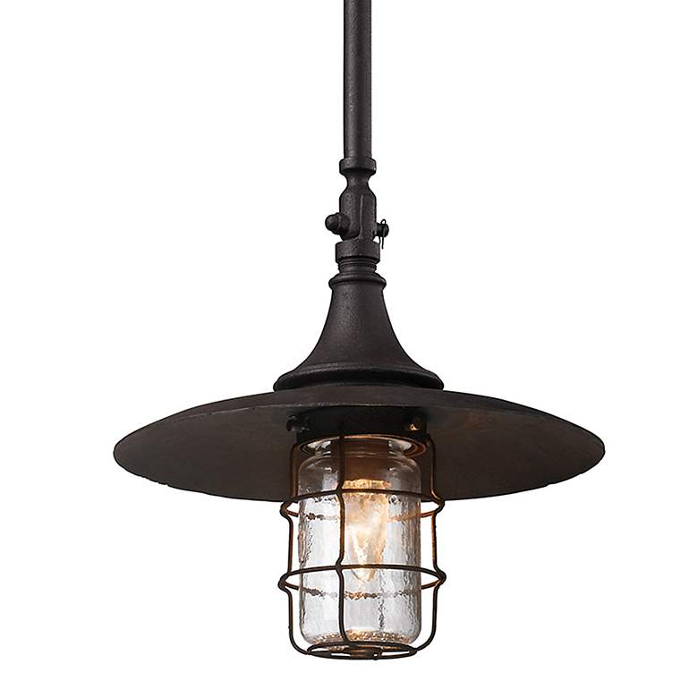 Image 1 Allegheny 13" Wide Heritage Bronze Pendant Light