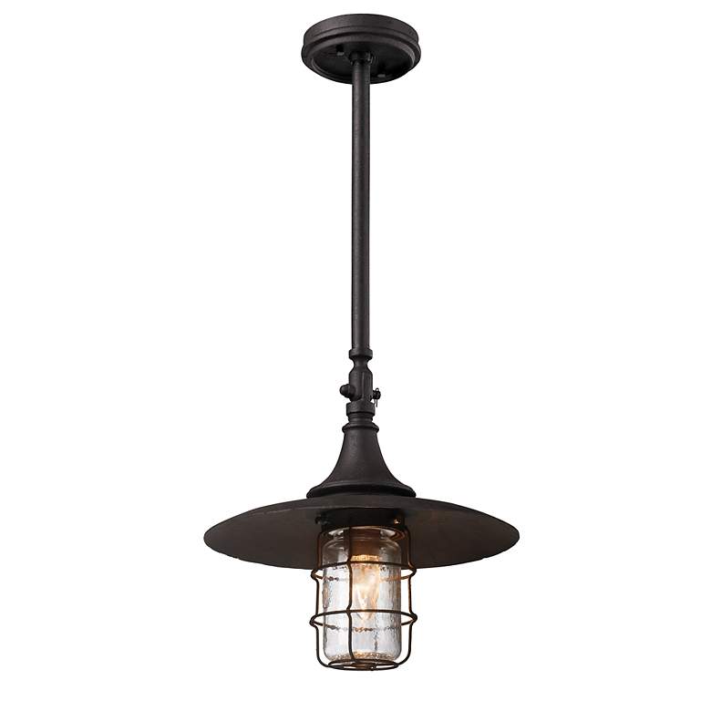 Image 2 Allegheny 13" Wide Heritage Bronze Pendant Light more views