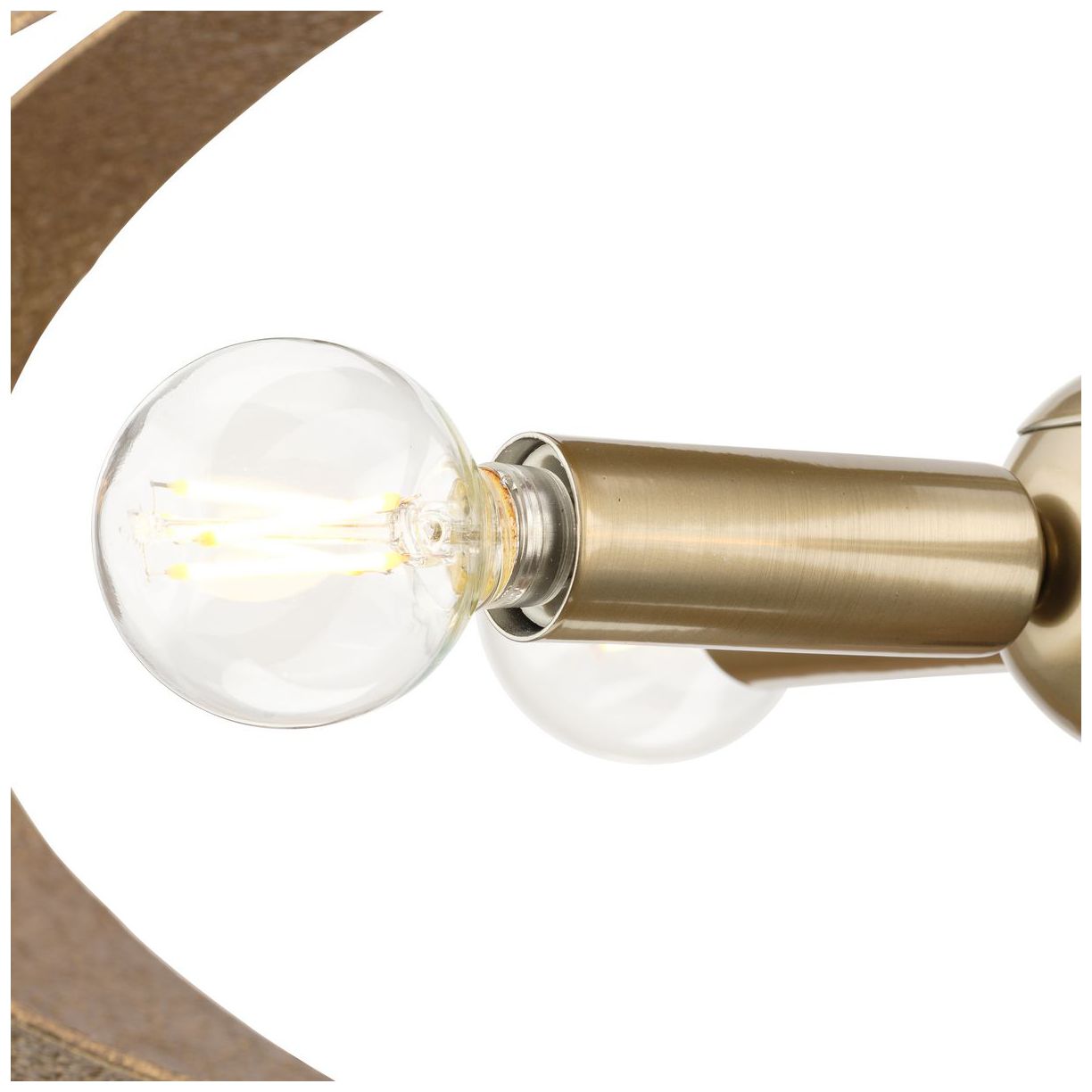 Allegheny Collection Four-Light 24" Semi-Flush Mount Light