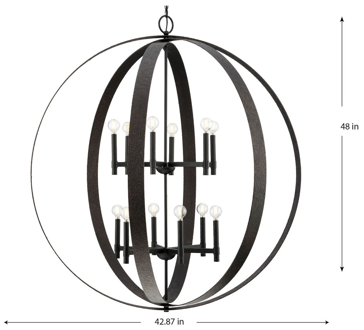 Image 4 Allegheny Collection Twelve-Light Pendant more views