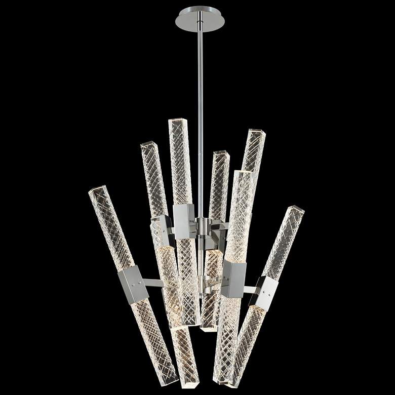 Image 1 Allegri Apollo 26"W Polished Chrome 16-Light LED Chandelier