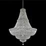 Allegri Betti 48" Wide Chrome and Crystal Traditional Large Chandelier