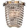 Allegri Impero 9"H Champagne Gold Wall Sconce