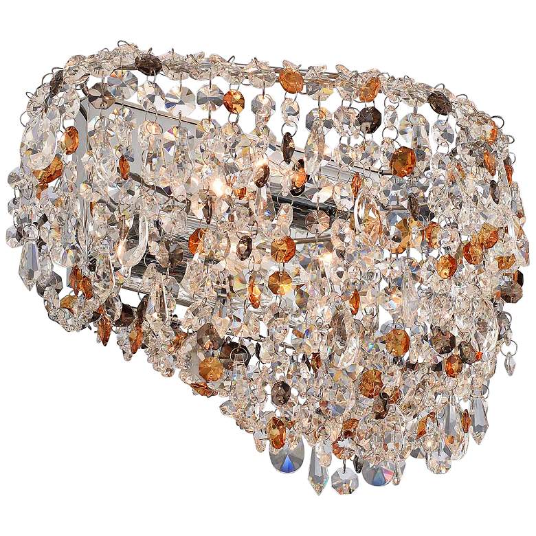 Image 1 Allegri Jubilee 10" High Chrome Right Facing Wall Sconce