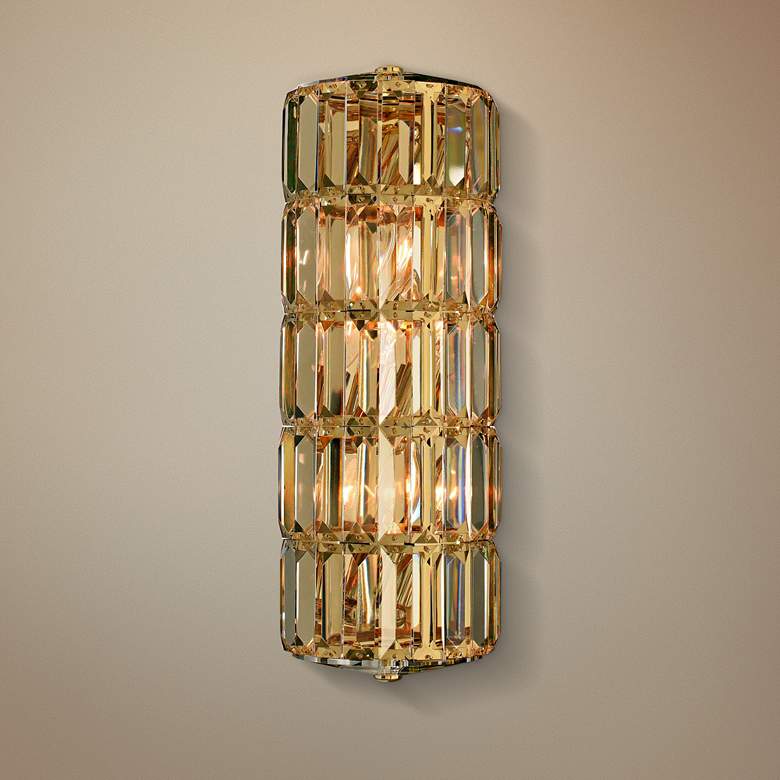 Image 1 Allegri Julien 17 inch High Gold Wall Sconce