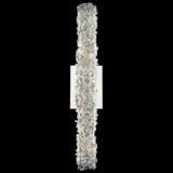 Allegri Lina 22&quot;H Polished Chrome LED Crystal Wall Sconce