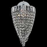 Allegri Mira 20&quot; High Polished Chrome Crystal Wall Sconce