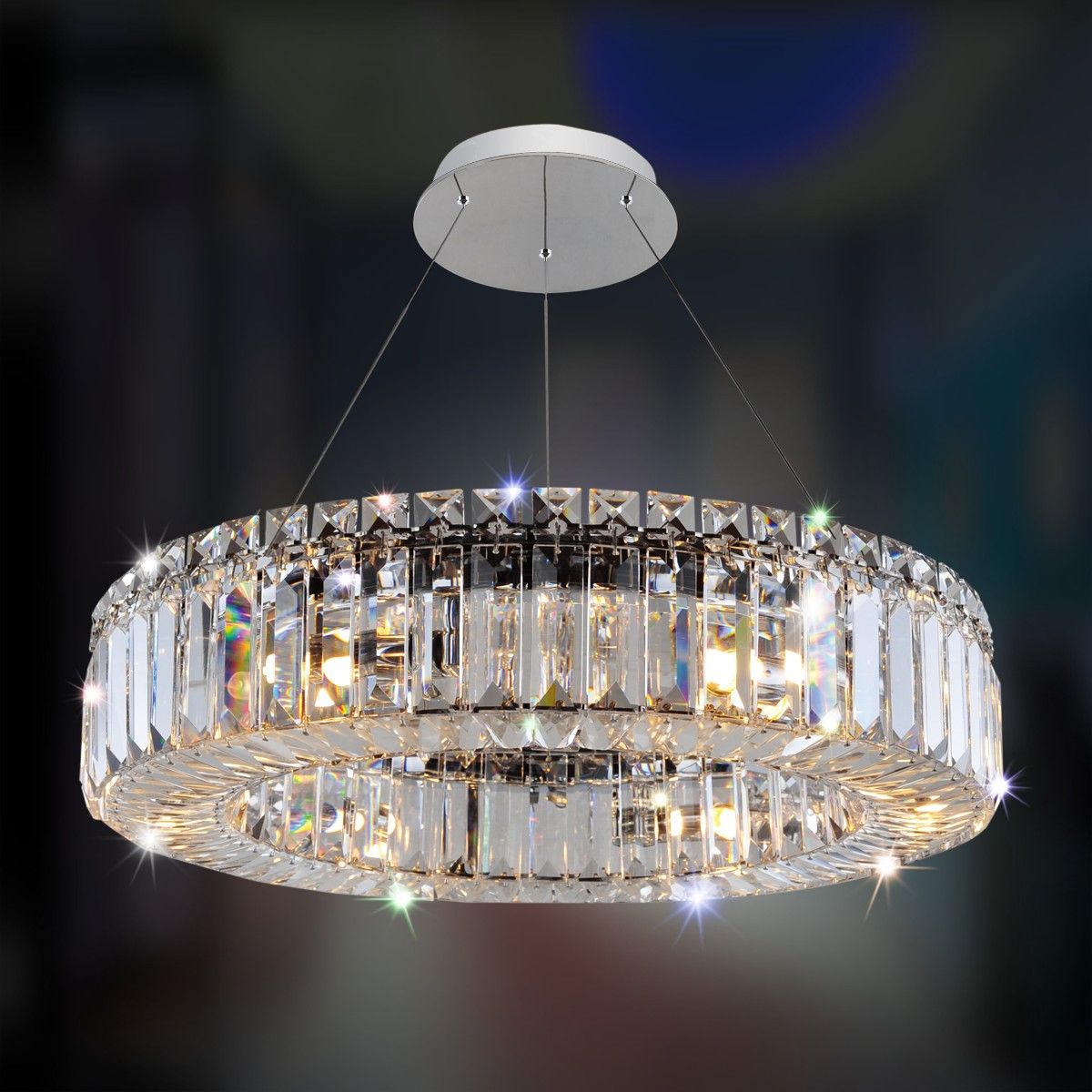 18 inch crystal chandelier