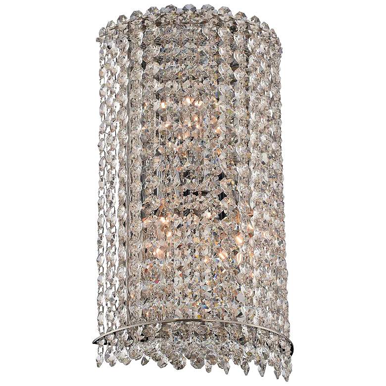 Image 1 Allegri Torre 14 inch High Chrome Wall Sconce