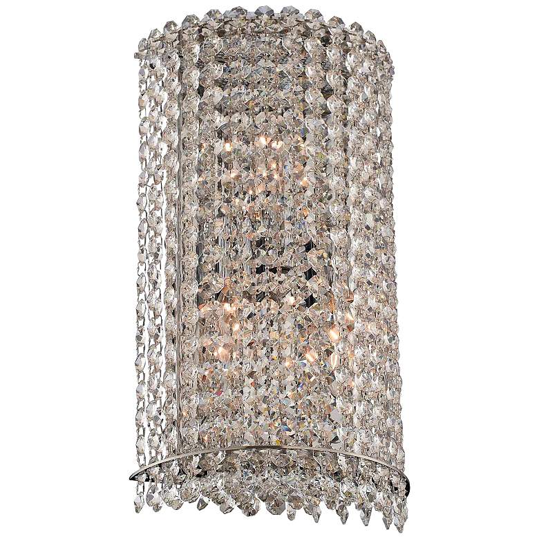 Image 1 Allegri Torre 14" High Chrome Wall Sconce