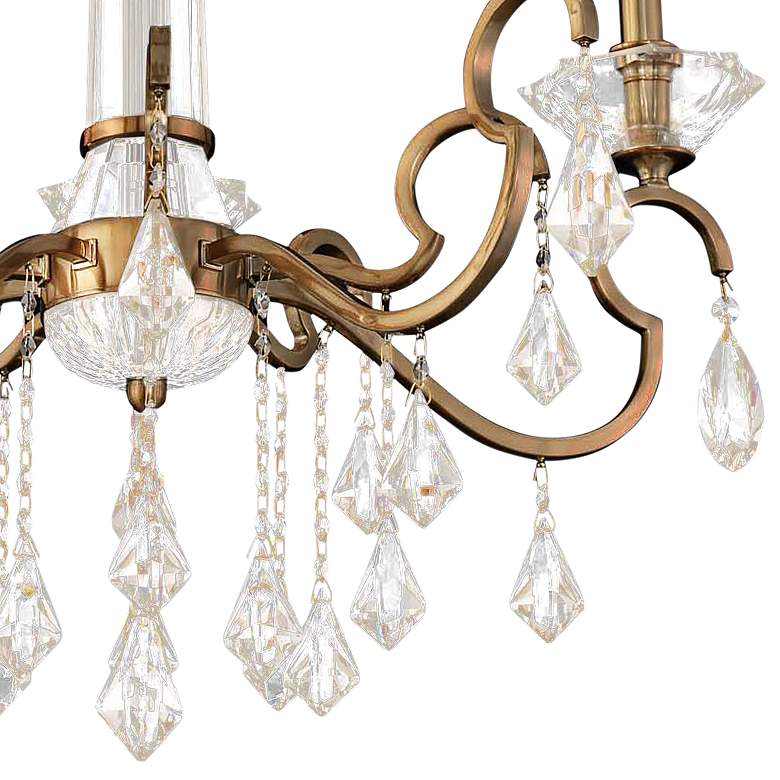Image 3 Allegri Valencia 26" Wide Champagne Gold 5-Light Chandelier more views