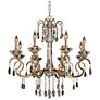 Allegri Valencia 32" Wide Champagne Gold 8-Light Chandelier