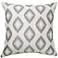 Allegro Platinum 20" Square Throw Pillow