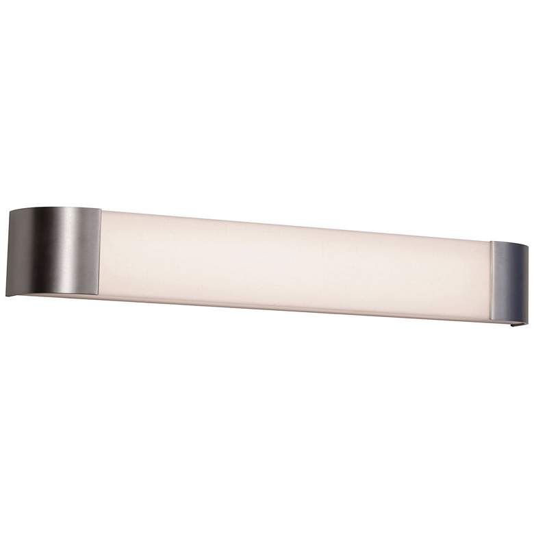 Image 1 Allen 29.5 inch Satin Nickel LED Bath Light