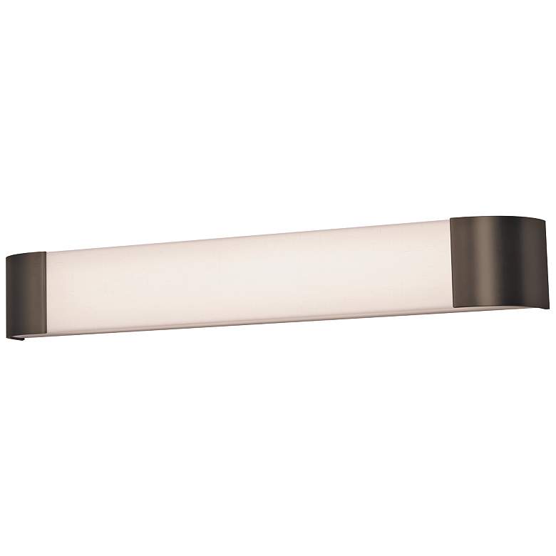 Image 1 Allen 41 1/2 inch Wide Oil-Rubbed Bronze LED Bath Light