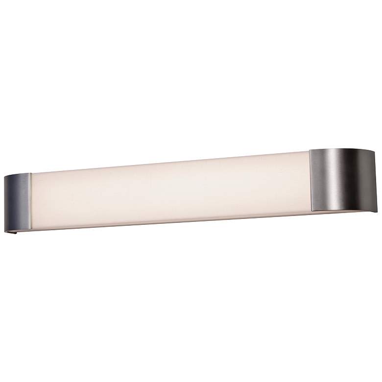 Image 1 Allen 41 1/2" Wide Satin Nickel LED Bath Light